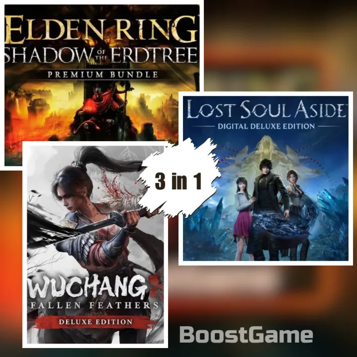 ・ELDEN RING + LOST SOUL ASIDE + WUCHANG・STEAM GLOBAL・