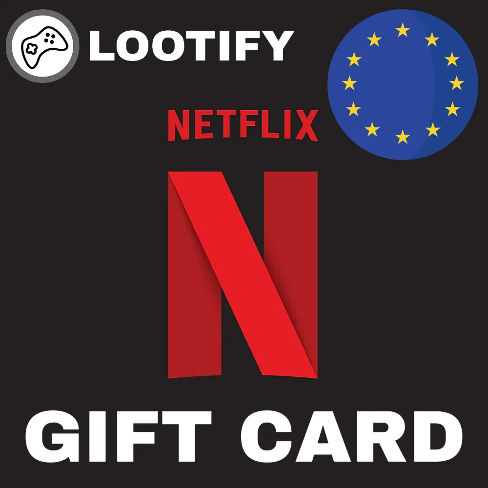 NETFLIX Gift Card 25/50/100 EUR Европа - irongamers.ru