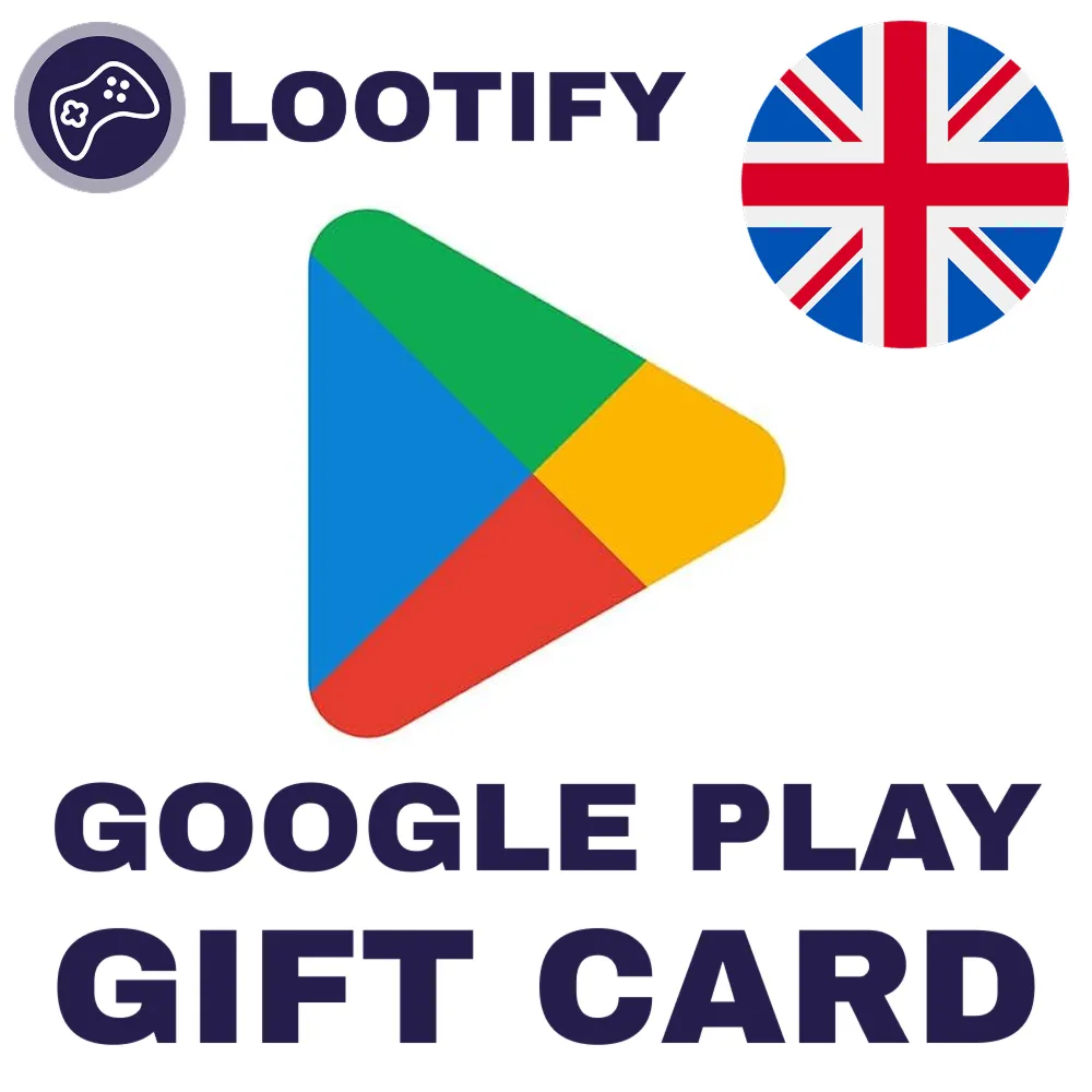Google Play Gift Card 5/10/25/50/100 GBP UK - irongamers.ru