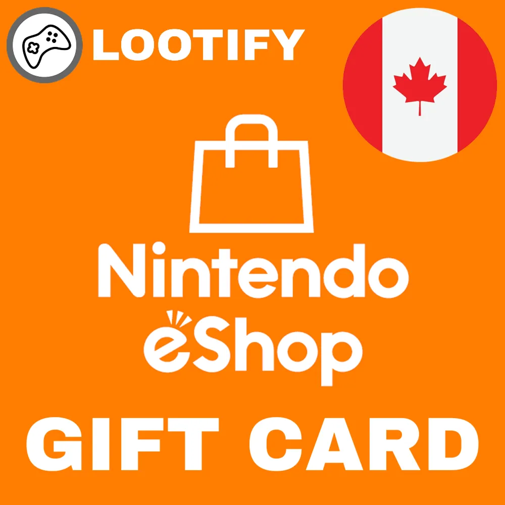 🧡 Nintendo eShop Gift Card 💳 10/20/50/99 CAD 🌍 Канада