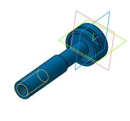 МЧ00.10.00.00 зажим гидравлический поворотный - 3D