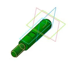 МЧ00.10.00.00 зажим гидравлический поворотный - 3D