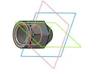 61.007 гайка накидная - 3D модель детали