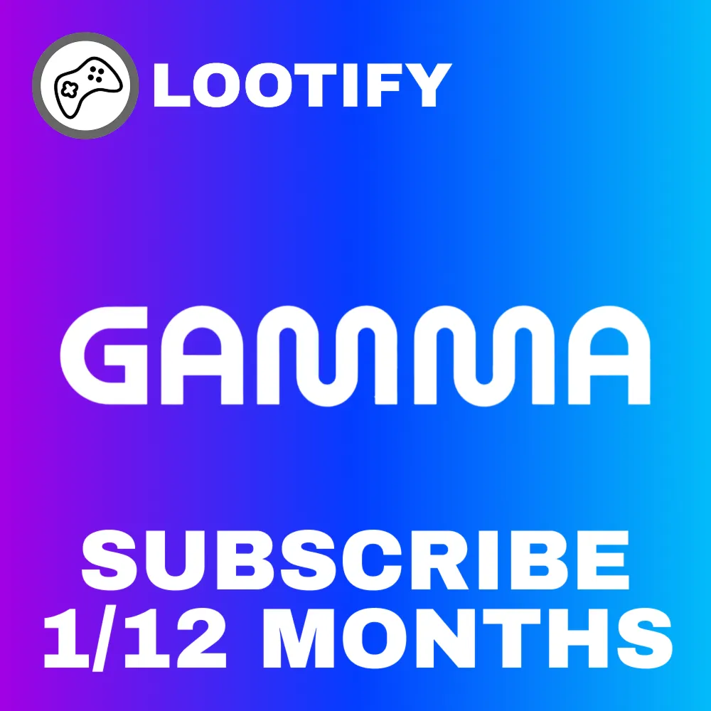 GAMMA APP AI | PLUS/PRO/ULTRA | ПОДПИСКА 1-12 месяцев