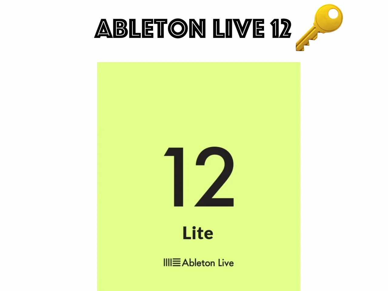 Ableton Live 12 Lite/ 100% официальный ключ/ Лицензия