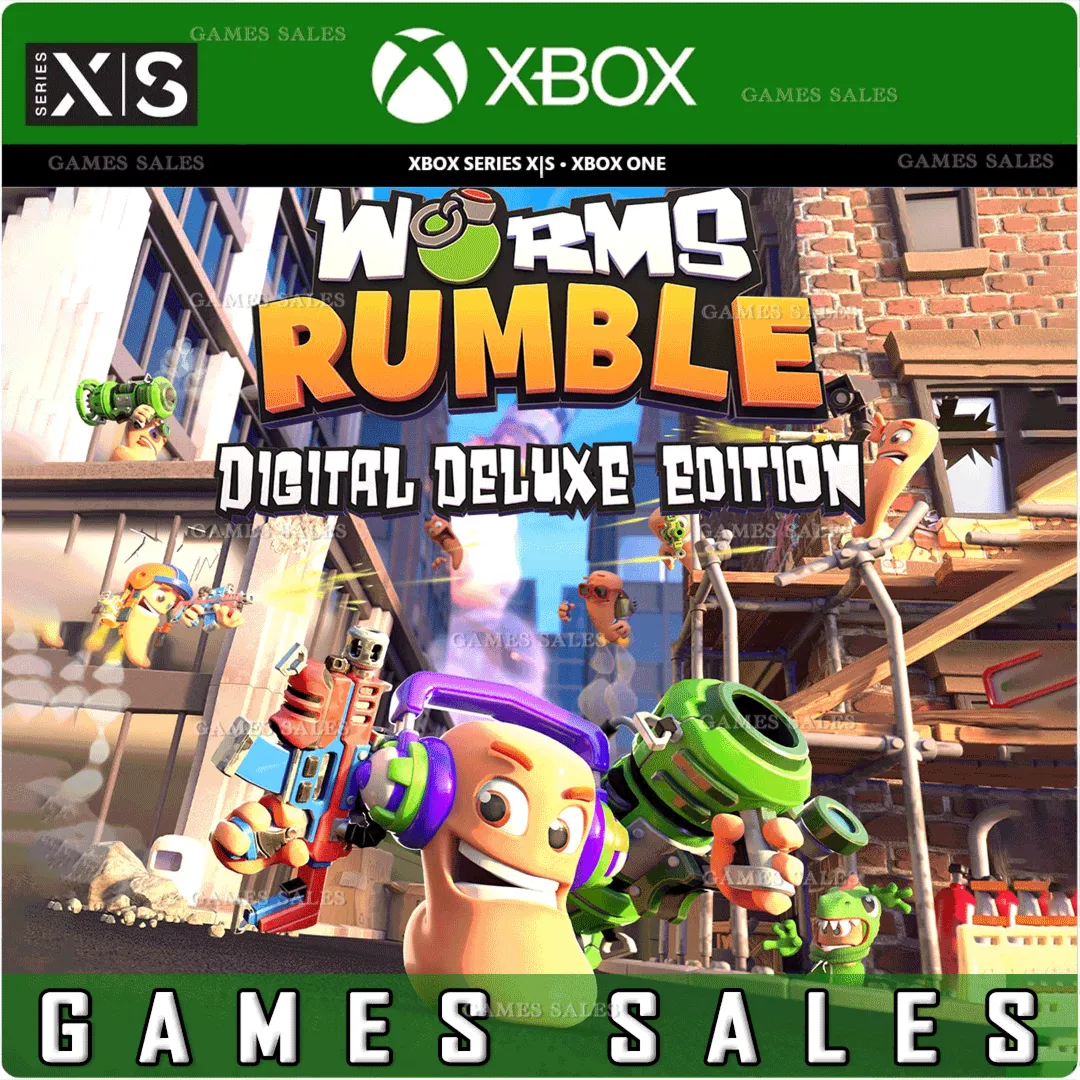 ✅ ❤ ️WORMS RUMBLE - DIGITAL DELUXE EDITION❤ ️XBOX+PC🔑 КЛЮЧ
