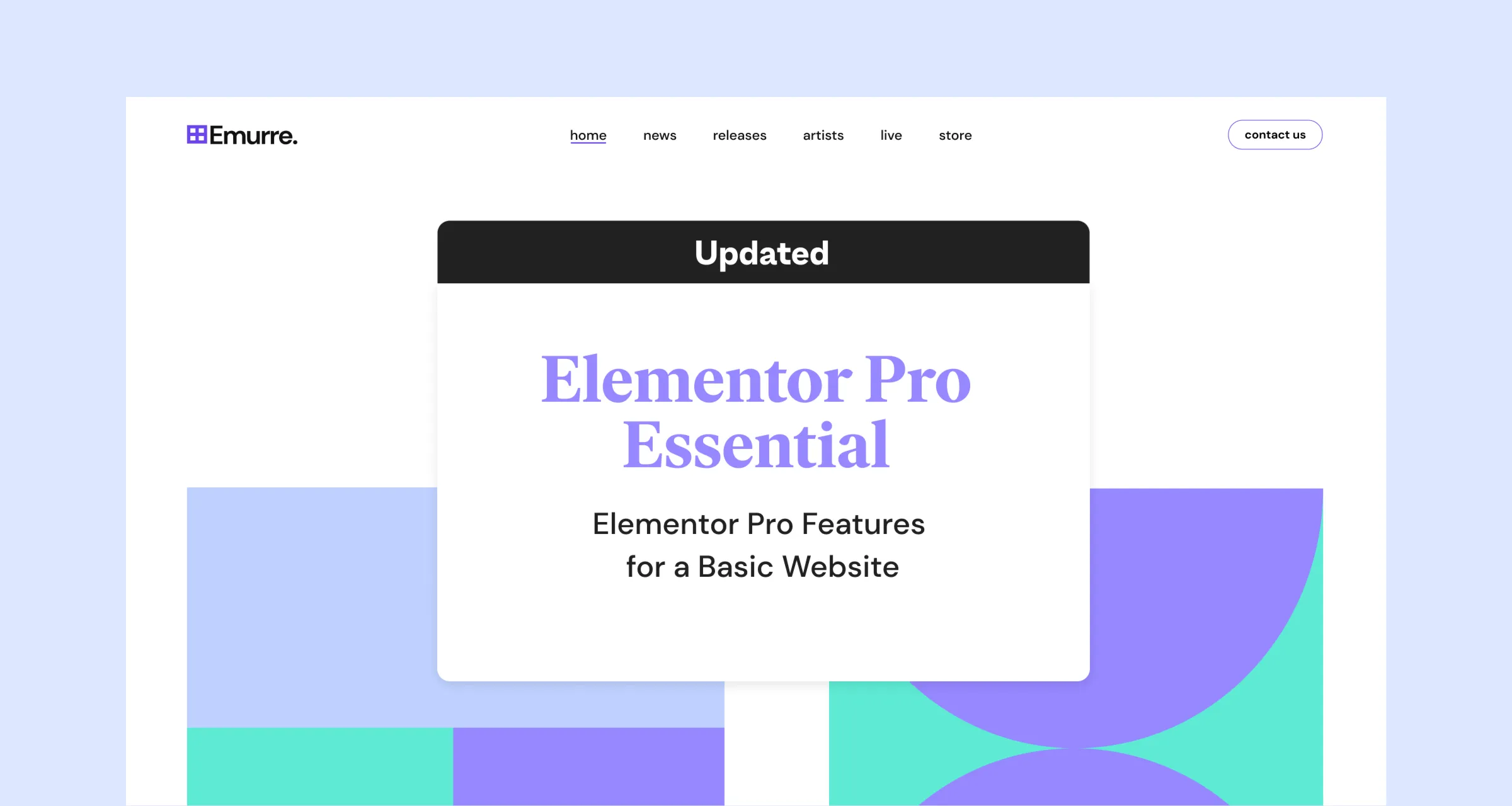 Официальная лицензия Elementor Pro на 1/2 года