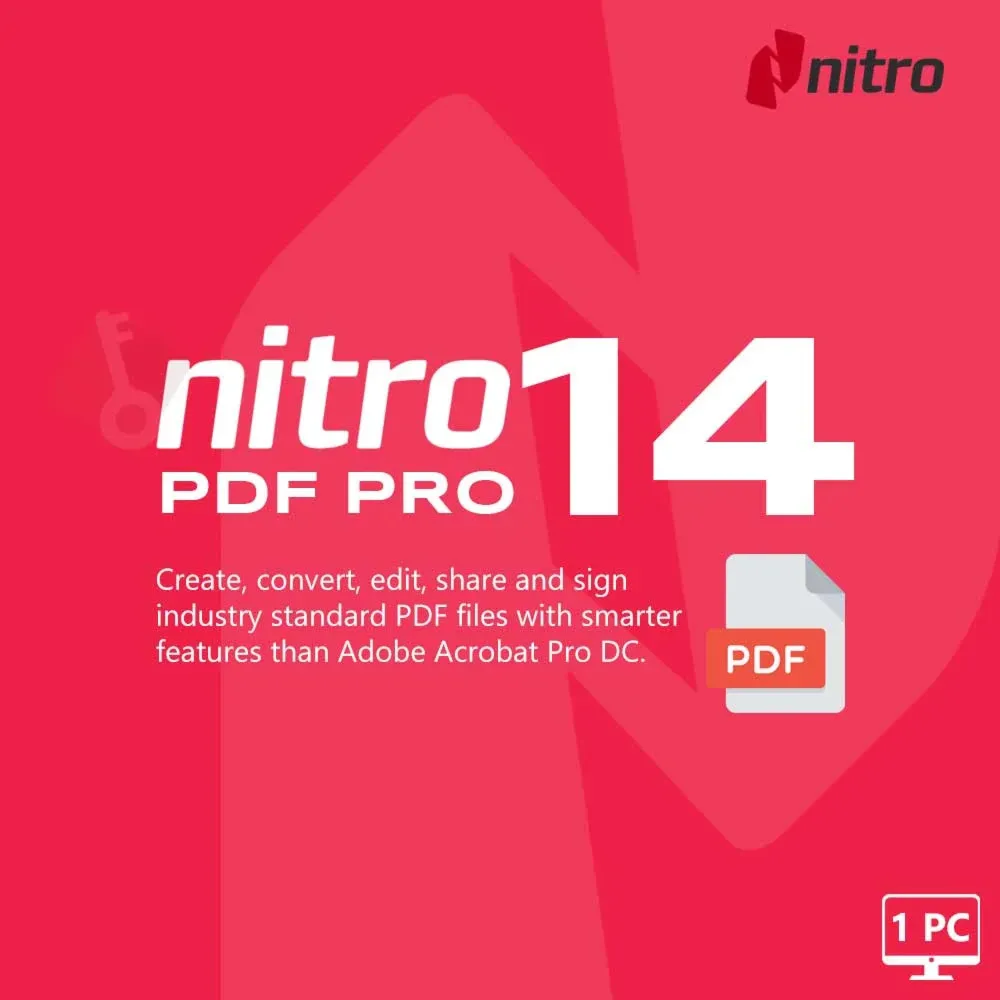 Nitro Pro 14 1PC Windows Lifetime GLOBAL