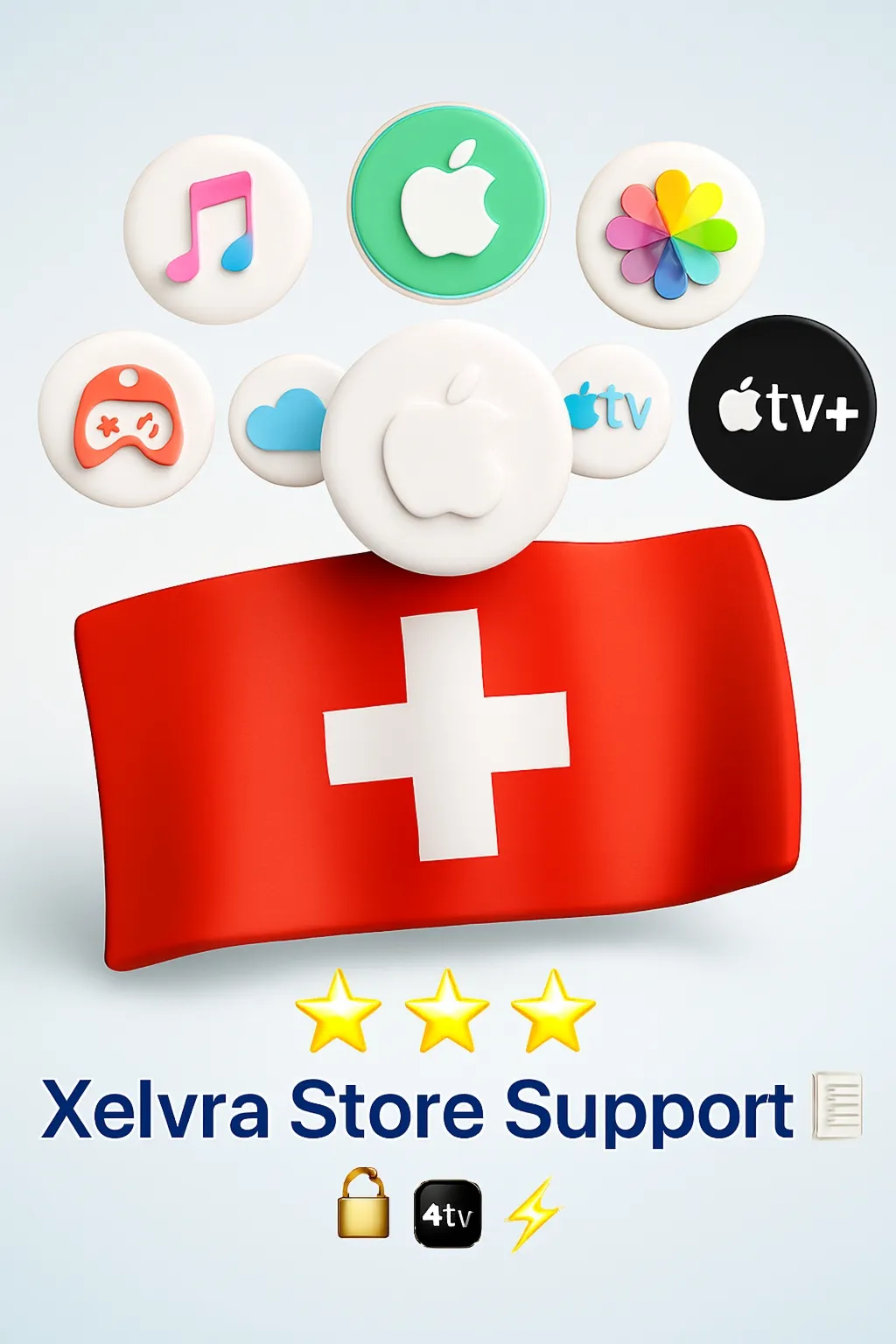 🇨 🇭 Apple ID Швейцария Без 2FA Полный Доступ Мгновенно