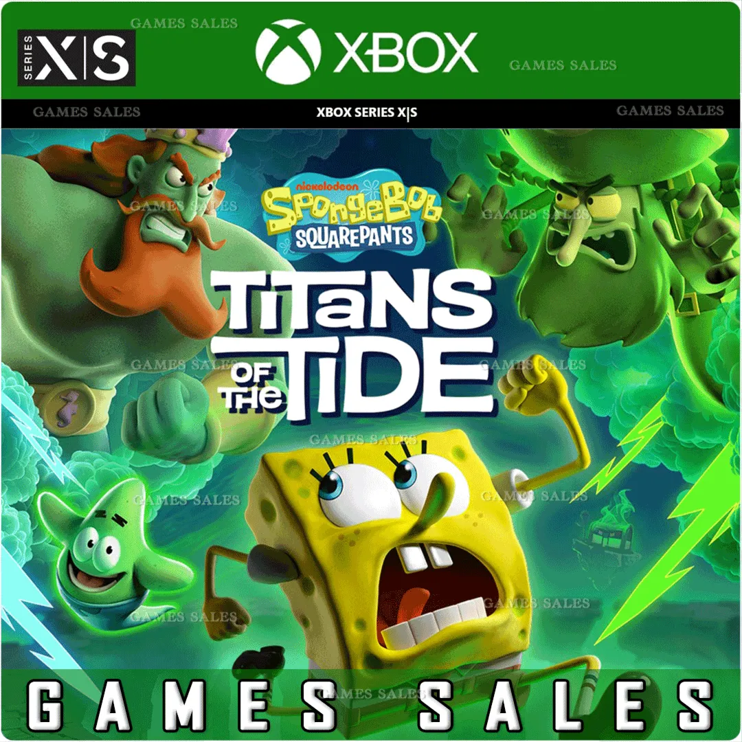 SPONGEBOB SQUAREPANTS: TITANS OF THE TIDE✅ XBOX|XS🔑 КЛЮЧ