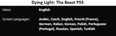 Dying Light: The Beast + 1&2 PS5 П2 Аренда от 7 дней