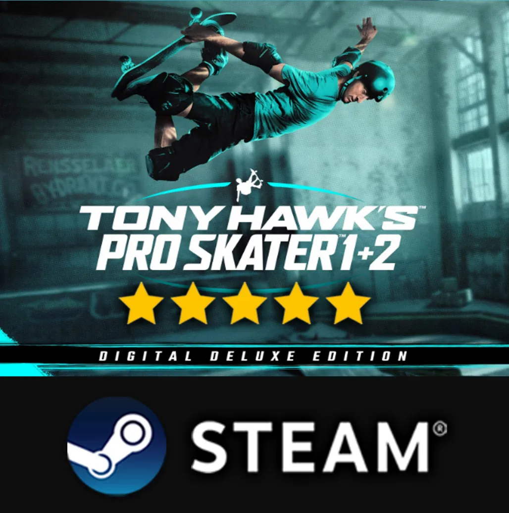 TONY HAWK&acute;S PRO SKATER 1+2 DELUXE・EPIC GAMES АККАУНТ・PC - irongamers.ru