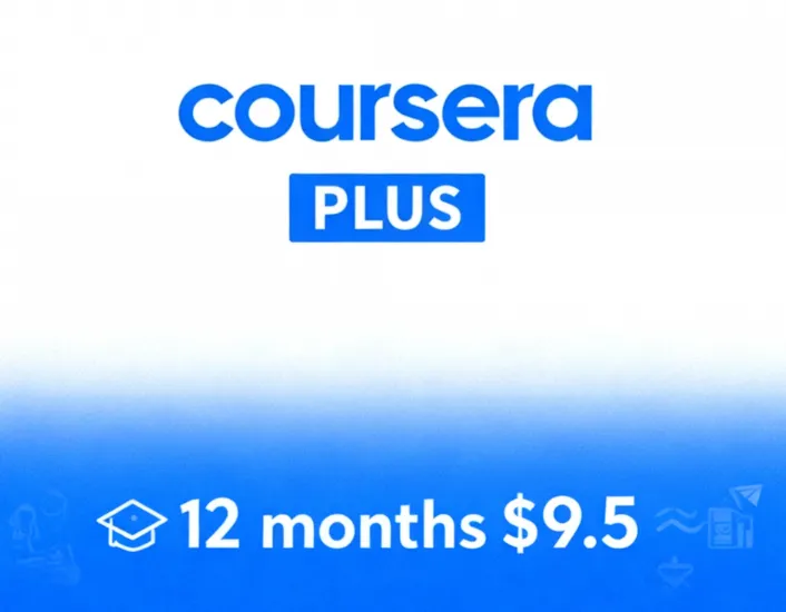 COURSERA PLUS 12 месяцев на вашу электронную почту