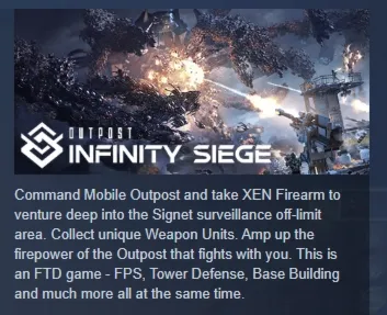 Outpost: Infinity Siege АВТОДОСТАВКА STEAM GLOBAL МГНОВЕННО ЛИЦЕНЗИЯ