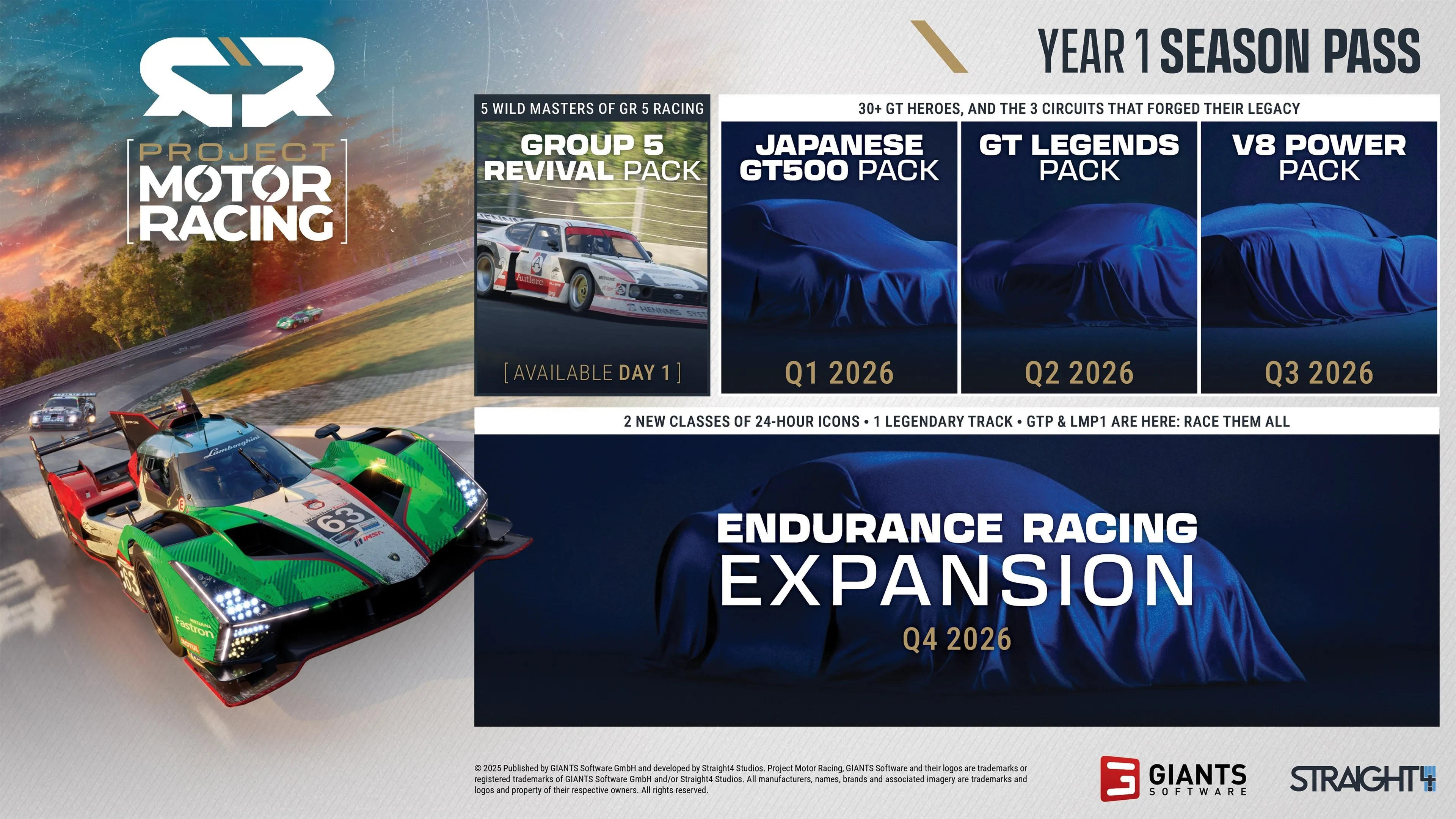 Project Motor Racing: Year 1 Bundle Xbox Series X|S