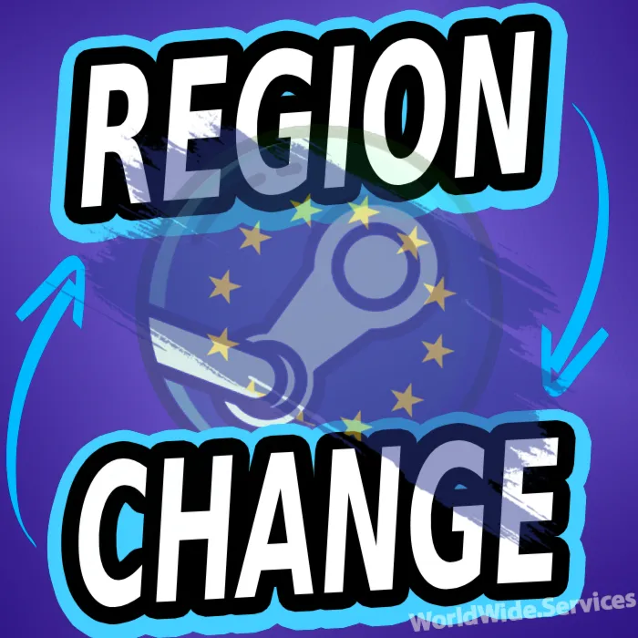 СМЕНА РЕГИОНА STEAM НА [ЕВРОПА] €