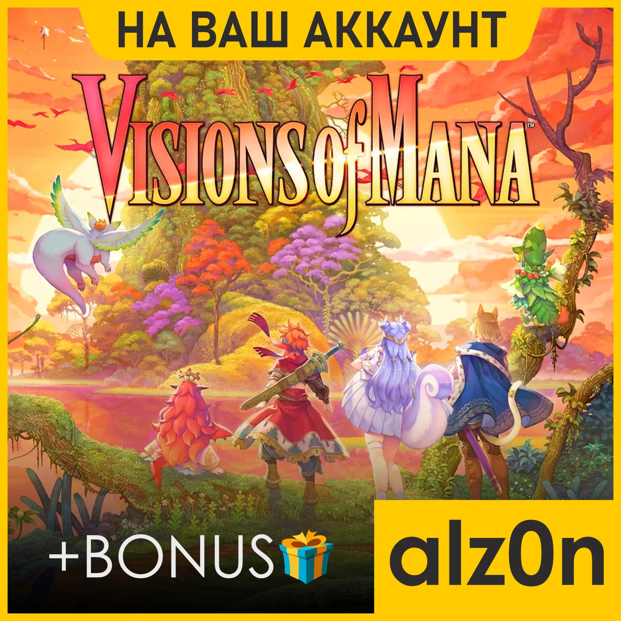 🟥 Visions of Mana + 450 игр・ПК・НА ВАШ АККАУНТ・
