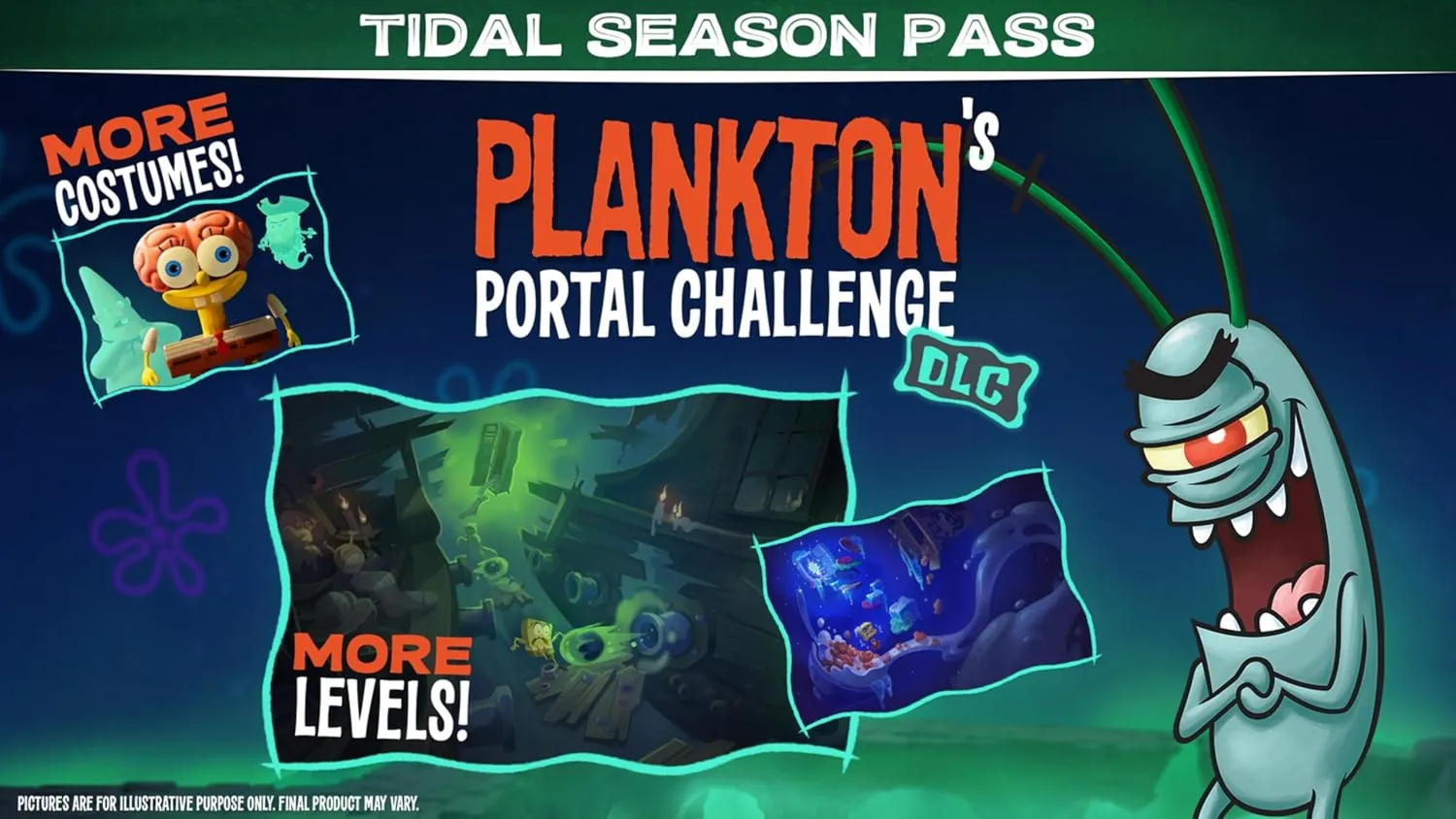 SpongeBob SquarePants Titans of the Tide Xbox Series XS
