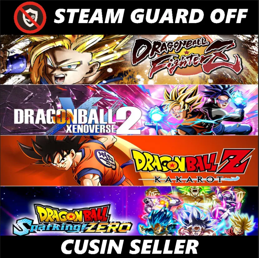 Общий аккаунт DRAGON BALL: 4 ЧАСТИ | Без Steam Guard - irongamers.ru