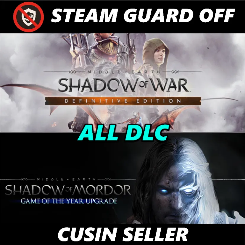 🎮 Общий аккаунт Middle-earth: Shadow of Mordor + Shadow