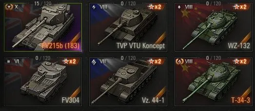 World of Tanks АКК🔥 | 4 ТОПА ⭐53 ПРЕМ | FV215b (183)