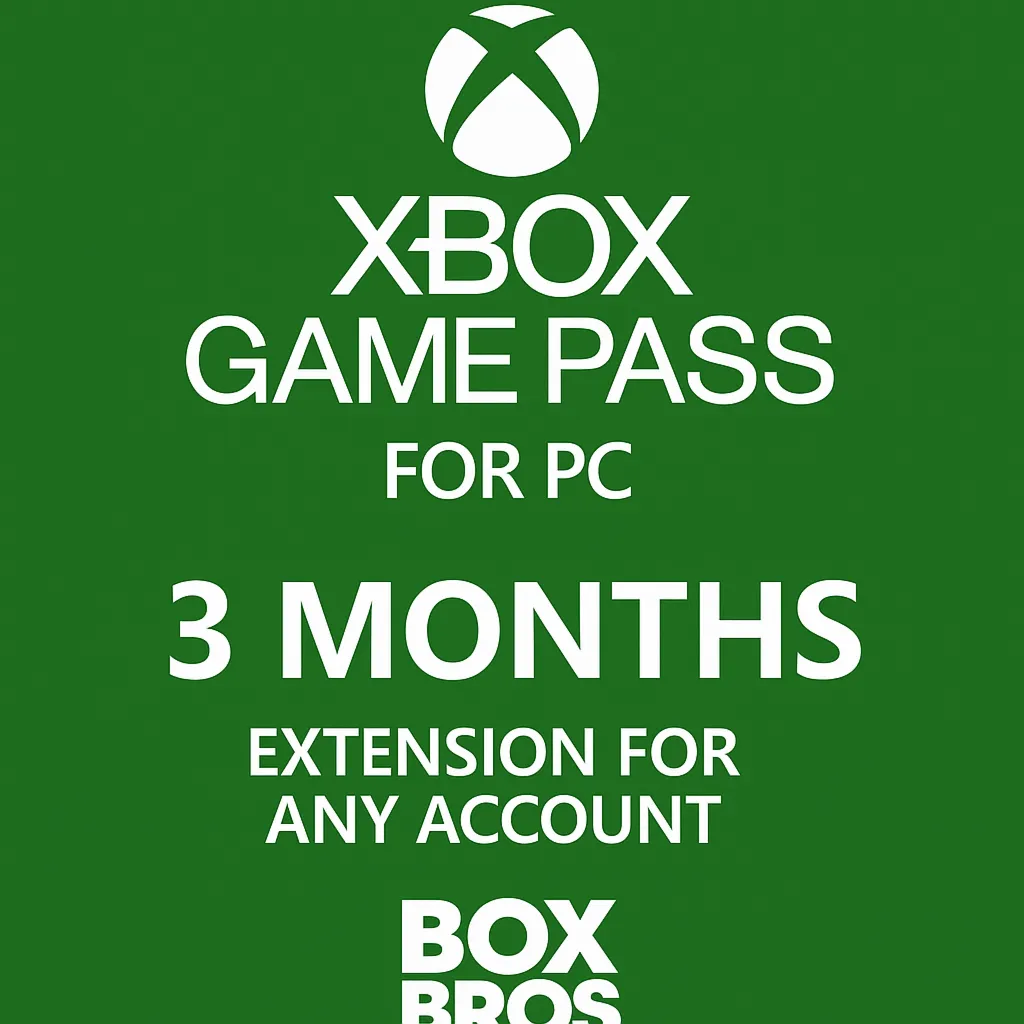 XBOX GAME PASS PC 3+1  МЕСЯЦА (ПРОДЛЕНИЕ+ЛЮБОЙ АКАУНТ)
