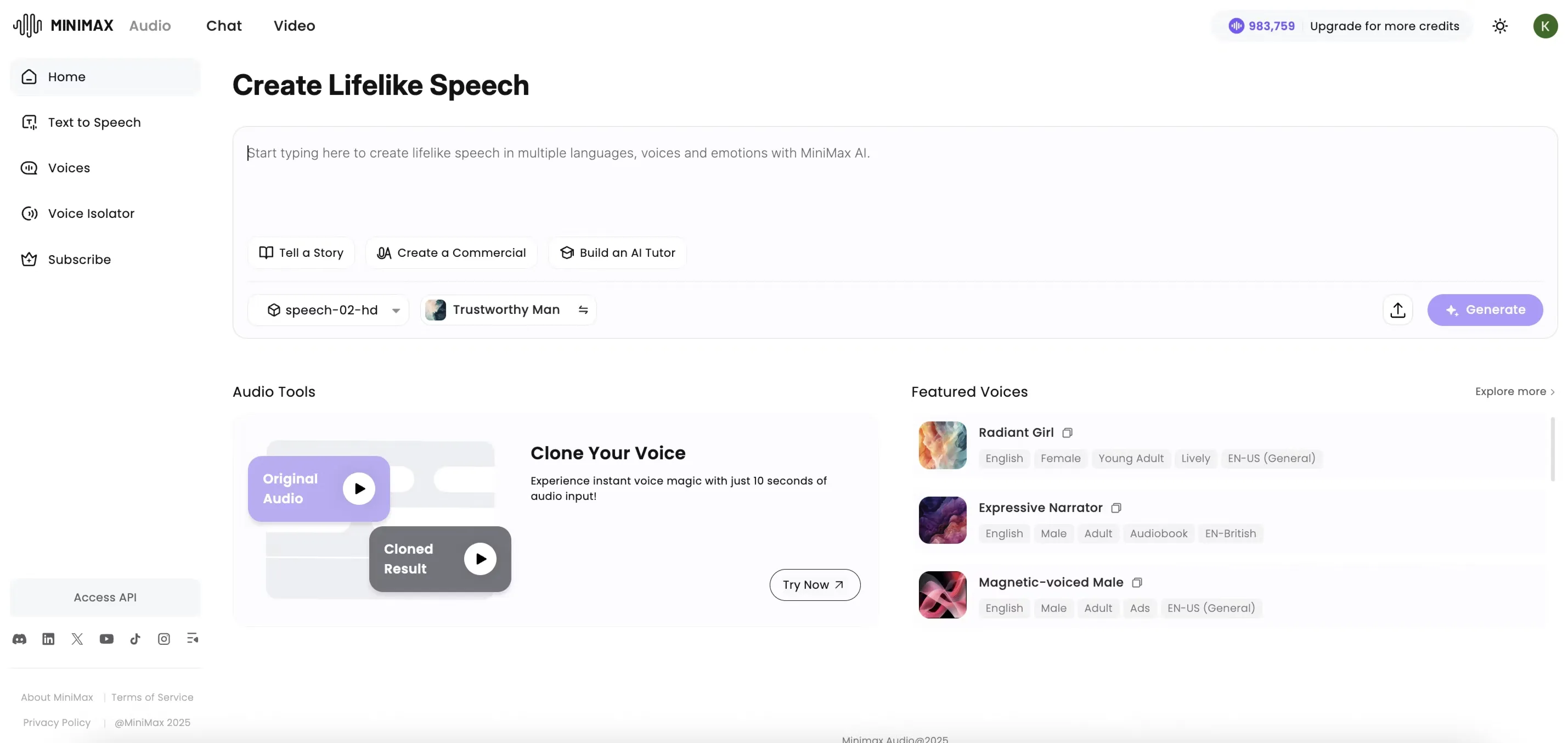 MiniMax Audio | Подписка, пополнение | На ваш акк - irongamers.ru