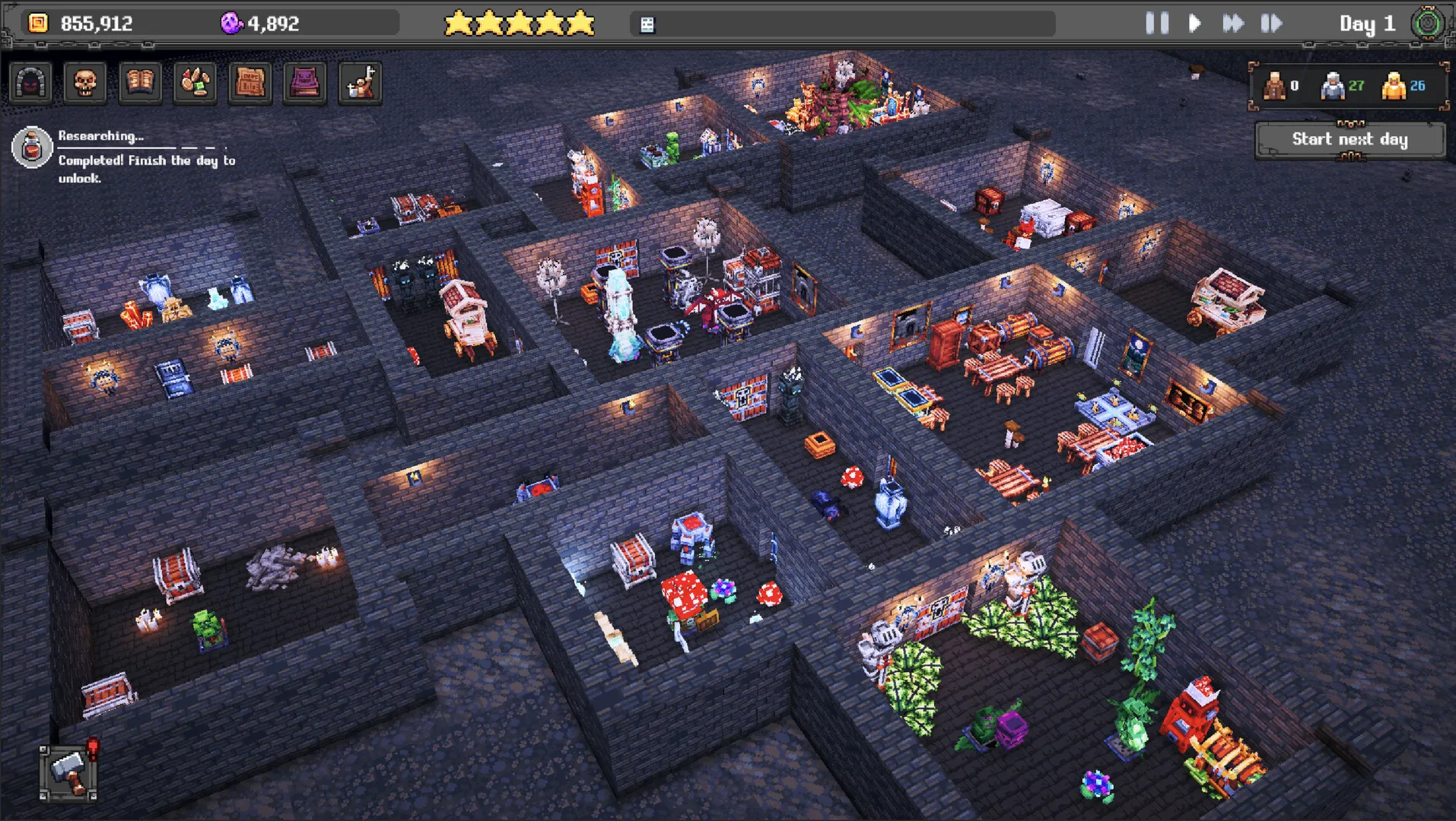 Dungeon Tycoon (Steam ключ / РФ+Весь Мир)