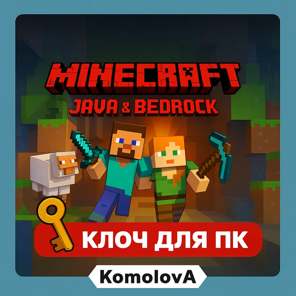 ВЕСЬ МИР Minecraft: Java & Bedrock для ПК + DELUXE КЛЮЧ - irongamers.ru