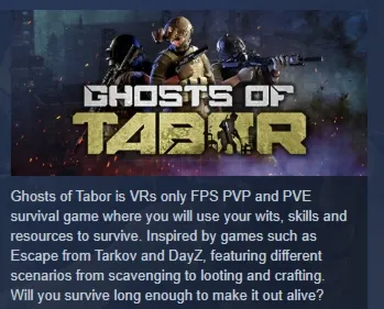 Ghosts Of Tabor АВТОДОСТАВКА STEAM GLOBAL МГНОВЕННО ЛИЦЕНЗИЯ