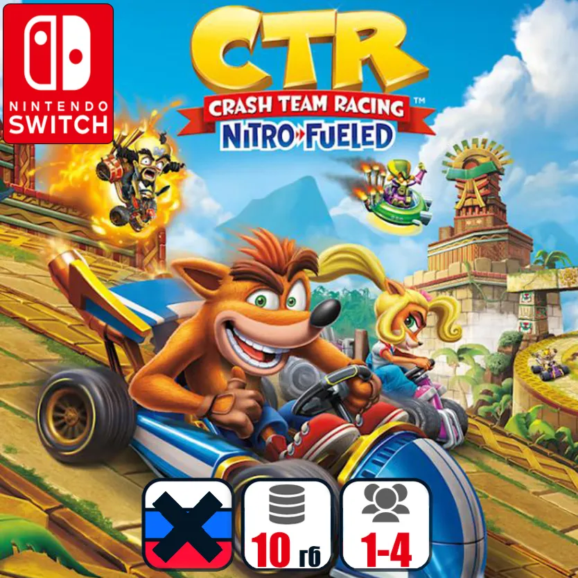 Crash Team Racing Nitro-Fueled | Nintendo Switch 1/2 - irongamers.ru