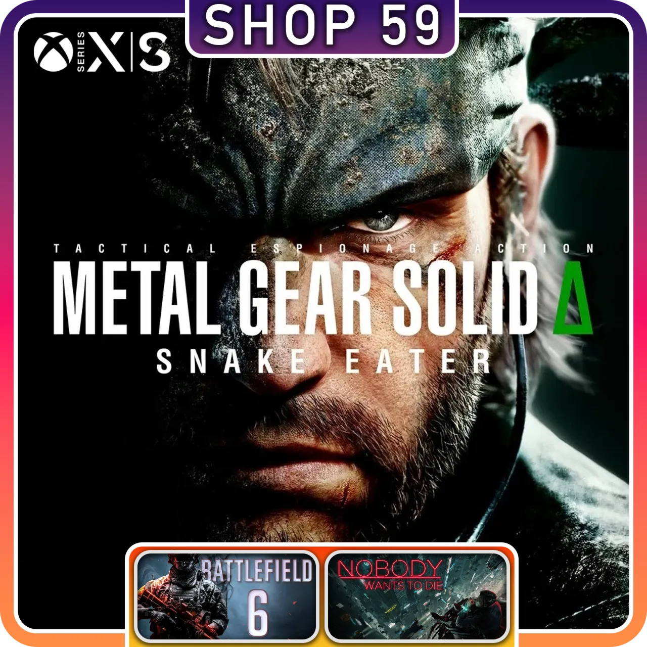 METAL GEAR SOLID Δ: SNAKE EATER DELUXE EDITION XBOX