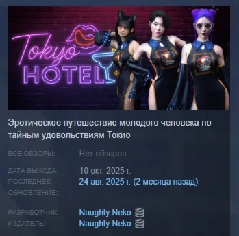 Tokyo Hotel АВТОДОСТАВКА STEAM РОССИЯ - irongamers.ru