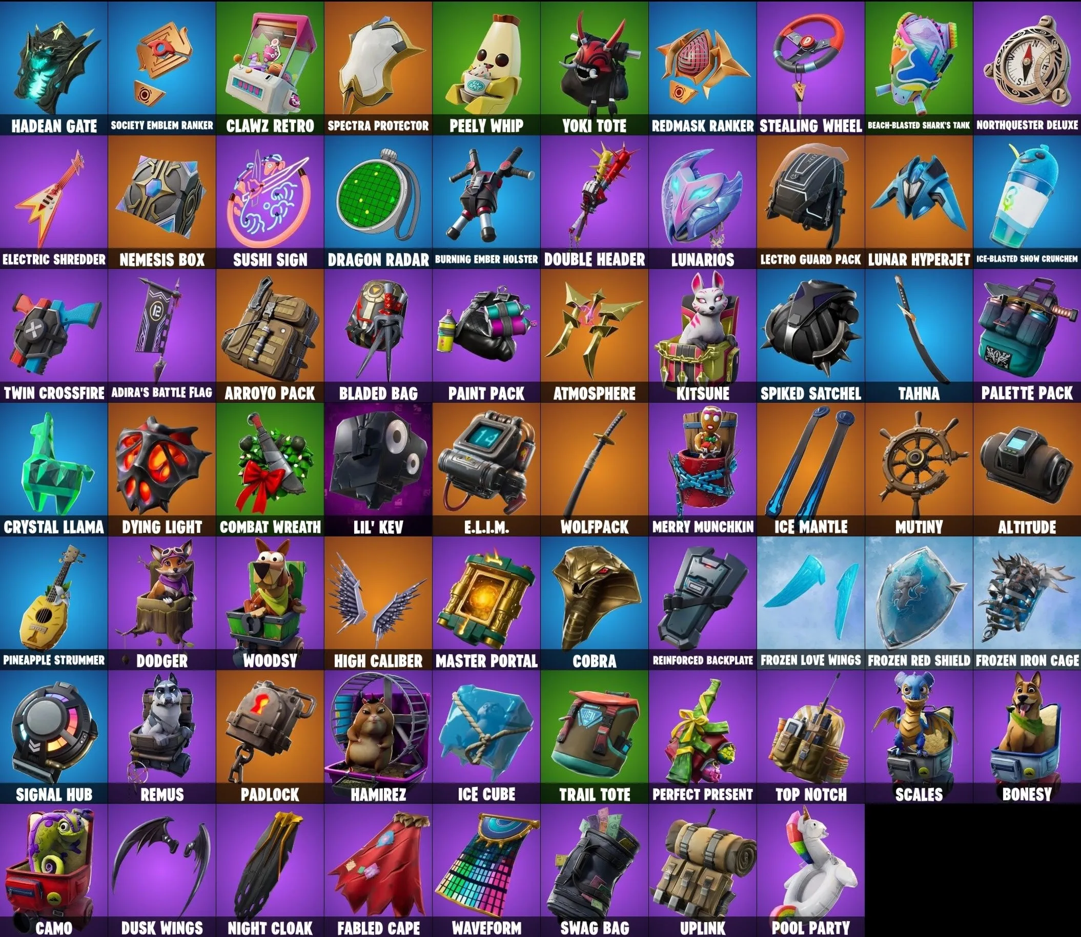 FORTNITE 45+ ОБЛИЦОВ АККАУНТ|OG FROZEN PACK| + Почта
