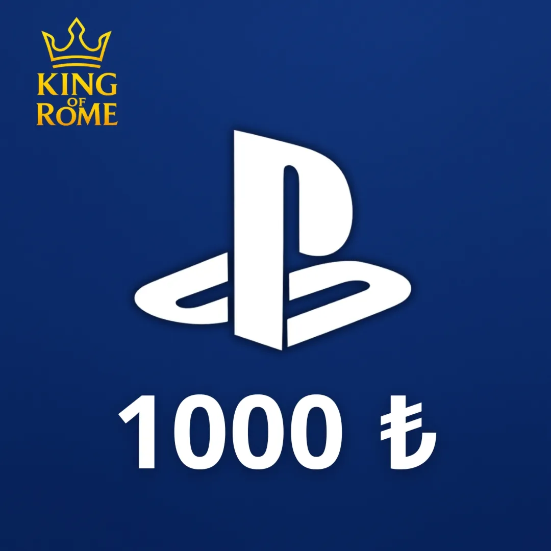 PlayStation Турция (1000 ₺) Подарочная карта | 24/7 Автодоставка
