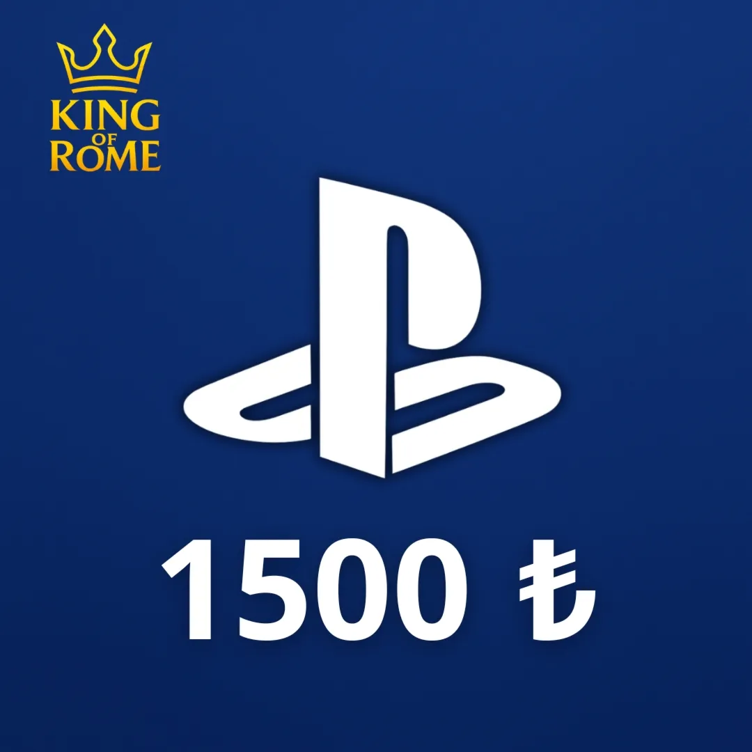 PlayStation Турция (1500 ₺) Подарочная карта | 24/7 Автодоставка