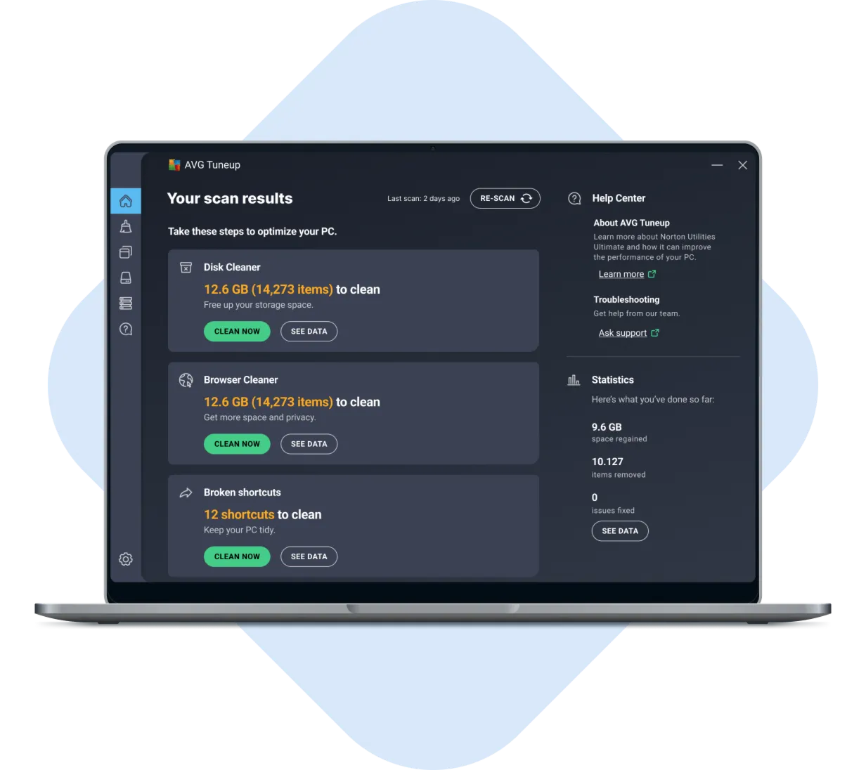 AVG TuneUp 2025 1 ГОД 1 ПК ОФИЦИАЛЬНЫЙ КЛЮЧ