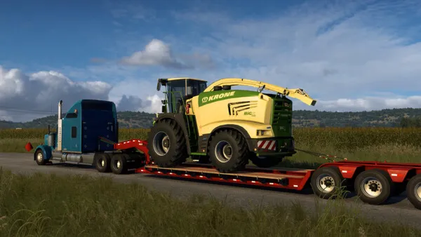 American Truck Simulator - KRONE Agriculture Equipment - irongamers.ru