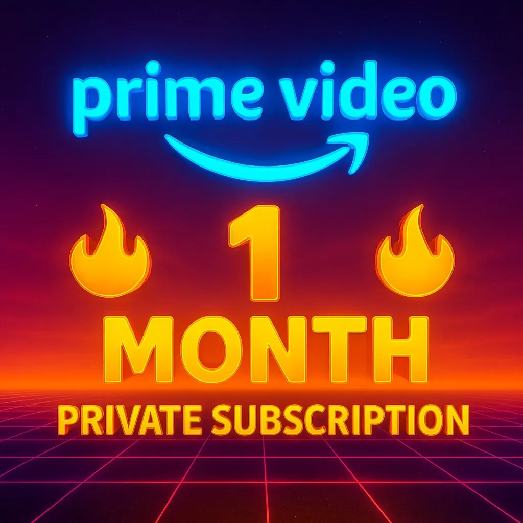 🎉 ПРАЙМ ВИДЕО 1Месяц 🔝 ЧАСТНЫЙ АККАУНТ 💯 ПРЕДОСТАВЛЕНО✨ 