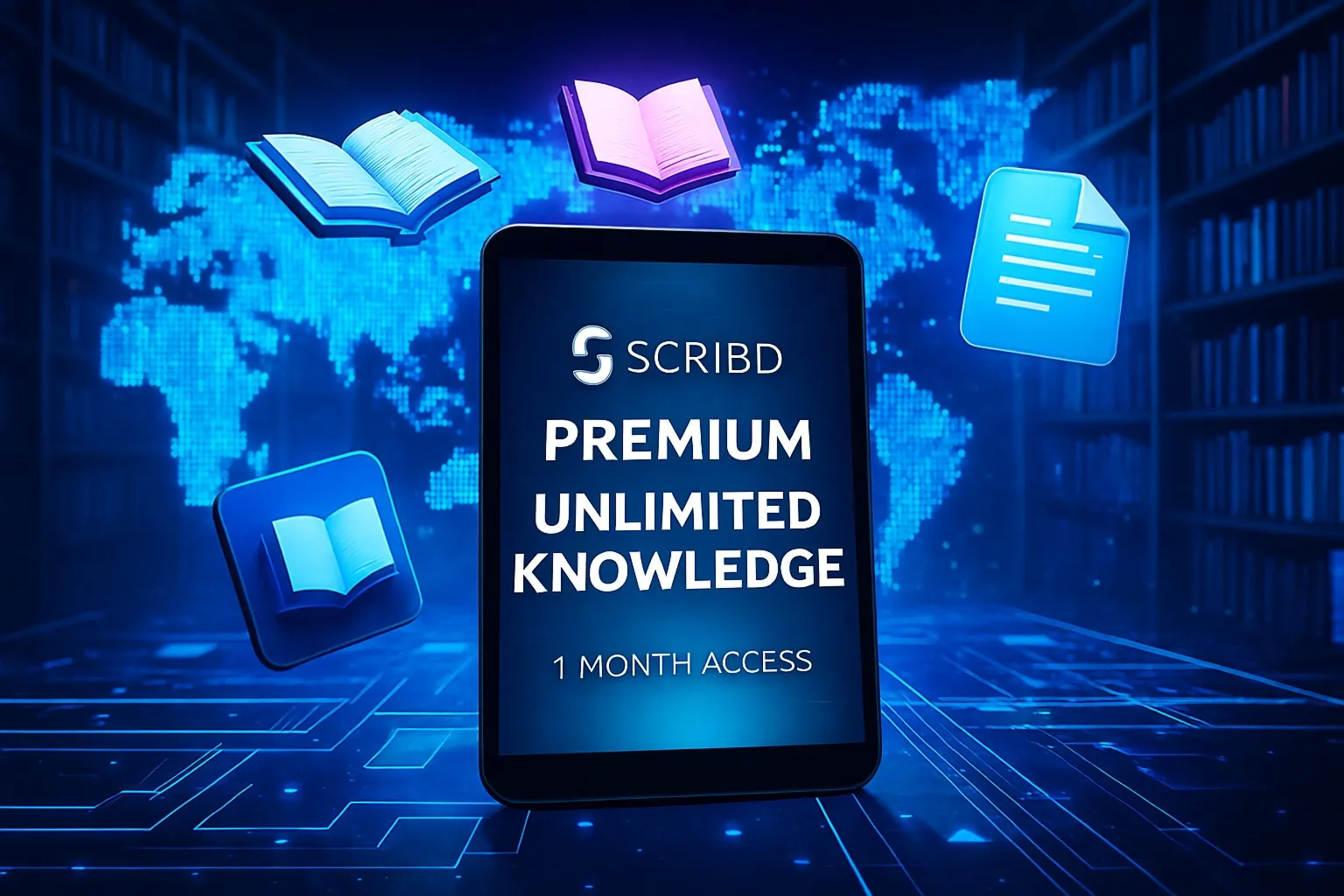 💥 ✨ SCRIBD PREMIUM 1 МЕСЯЦ★ ЧАСТНЫЙ АККАУНТ★ ГАРАНТИЯ★ ★ 💯 