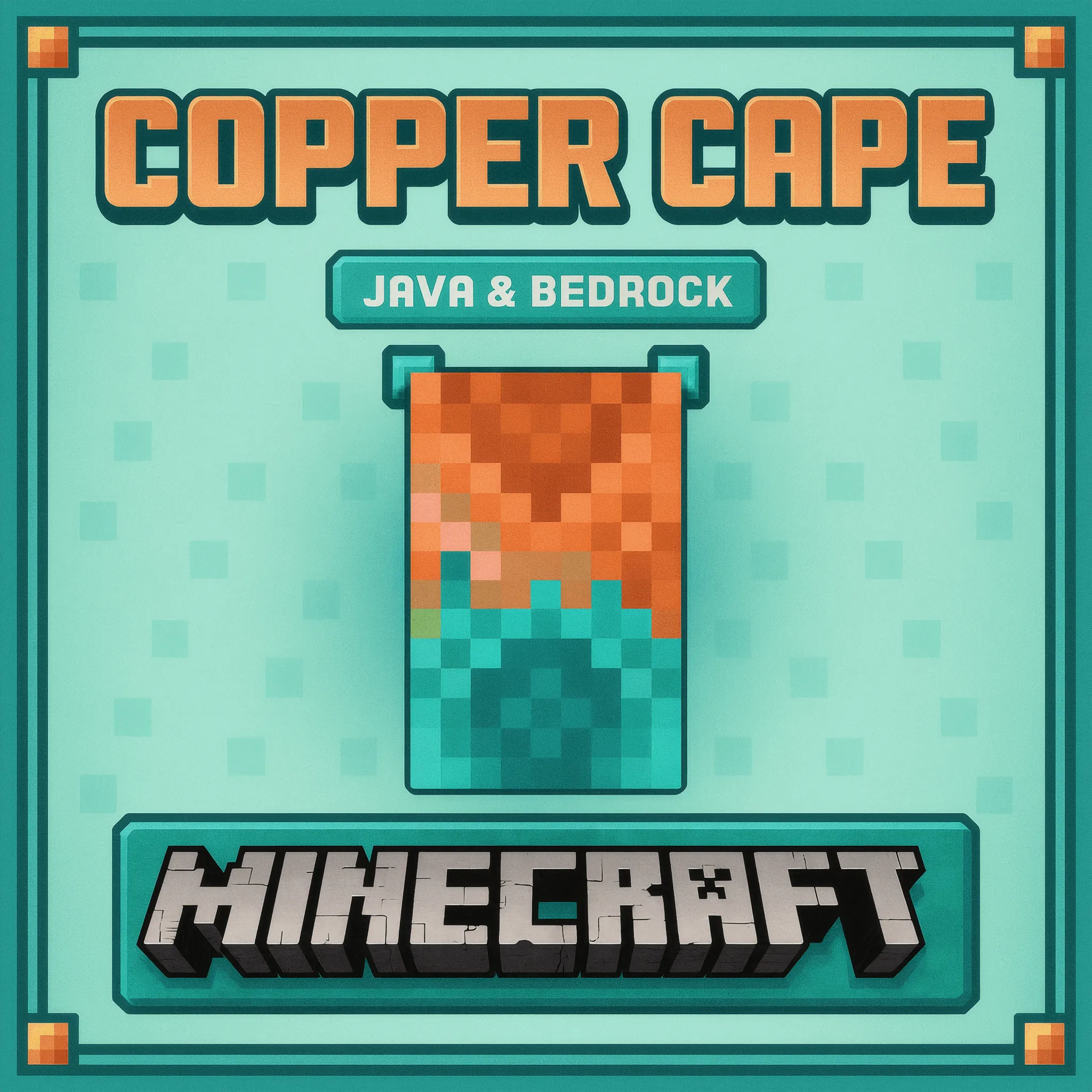 MINECRAFT | COPPER CAPE | ПЛАЩ/СКИН | JAVA & BEDROCK - irongamers.ru