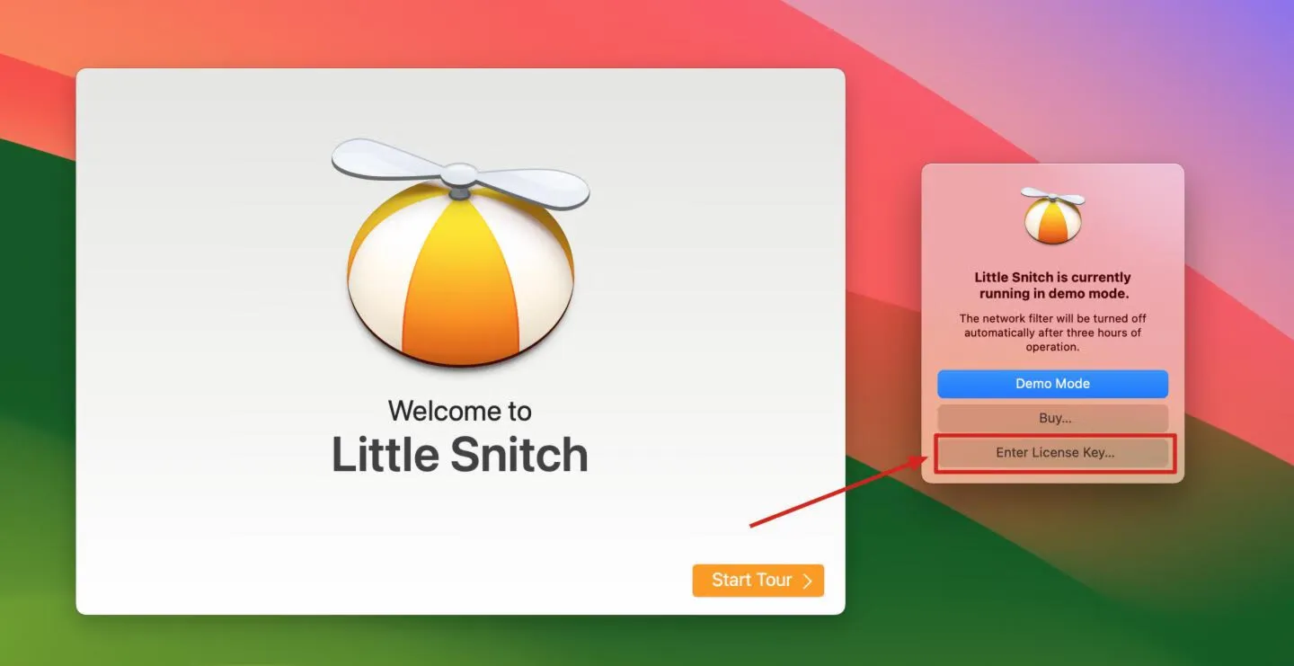 Little Snitch Mac, лицензионный ключ Little Snitch