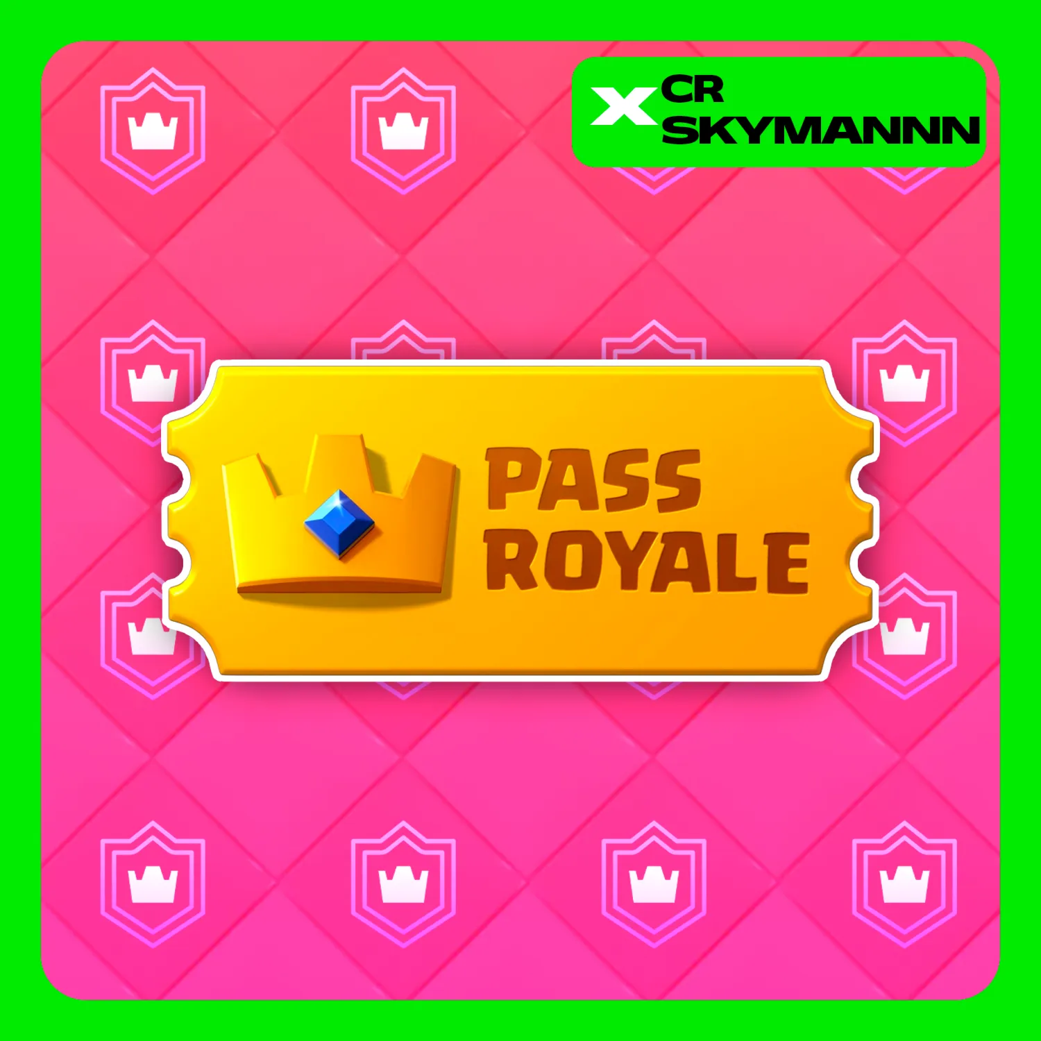 Clash Royale | АЛМАЗНЫЙ ПРОПУСК | ROYALE PASS GLOBAL - irongamers.ru