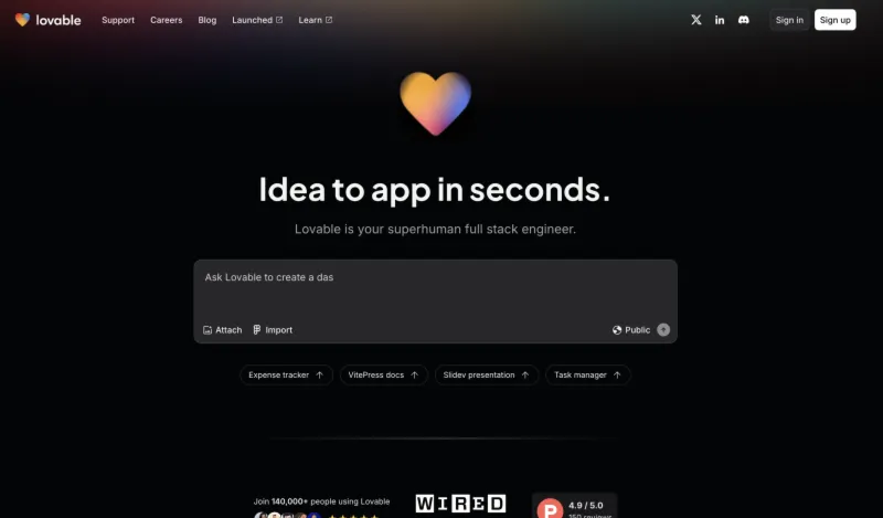 Lovable | Pro, business | Месяц | На ваш аккаунт - irongamers.ru