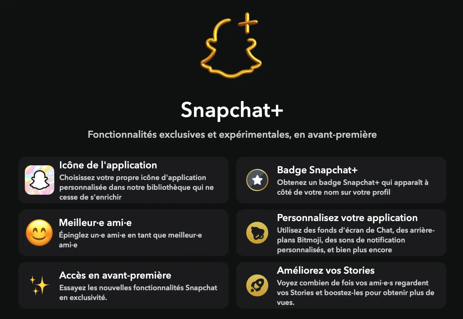 Подписка Snapchat+ Premium на 3, 6 и 12 месяцев в подар - irongamers.ru