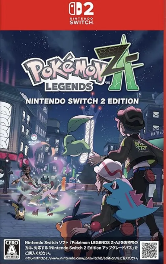 POKÉMON LEGENDS Z-A - подарочная карта ЯПОНИЯ - irongamers.ru