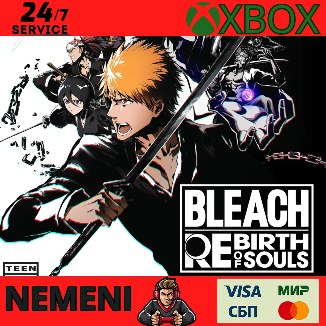 BLEACH REBIRTH OF SOULS XBOX SERIES S|X КЛЮЧ - irongamers.ru