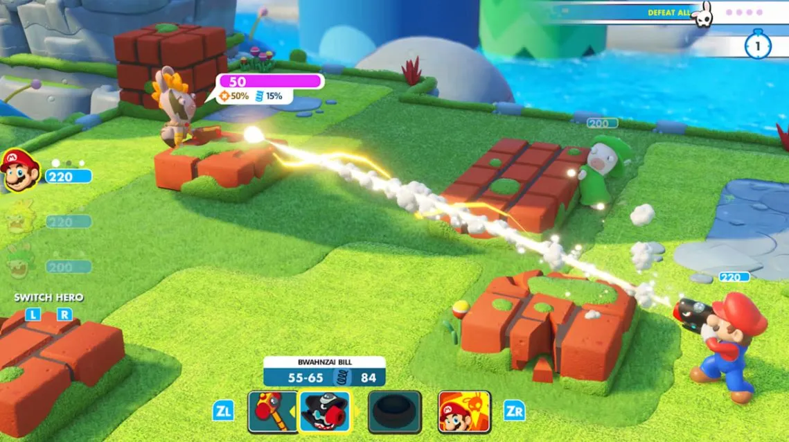 Mario + Rabbids Kingdom Battle | Nintendo Switch 1/2 - irongamers.ru