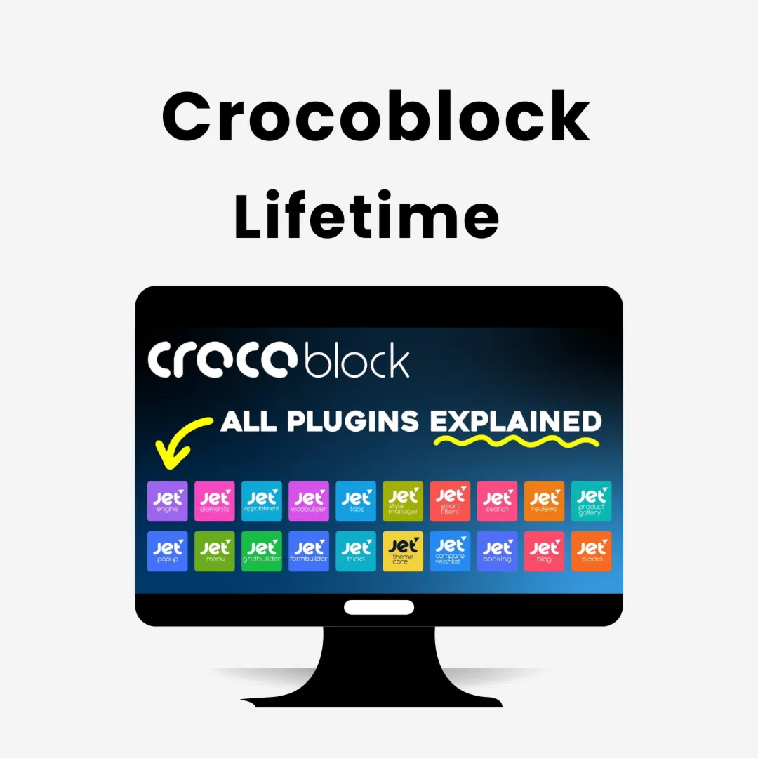 Официальная лицензия плагина Crocoblock Bundle на весь