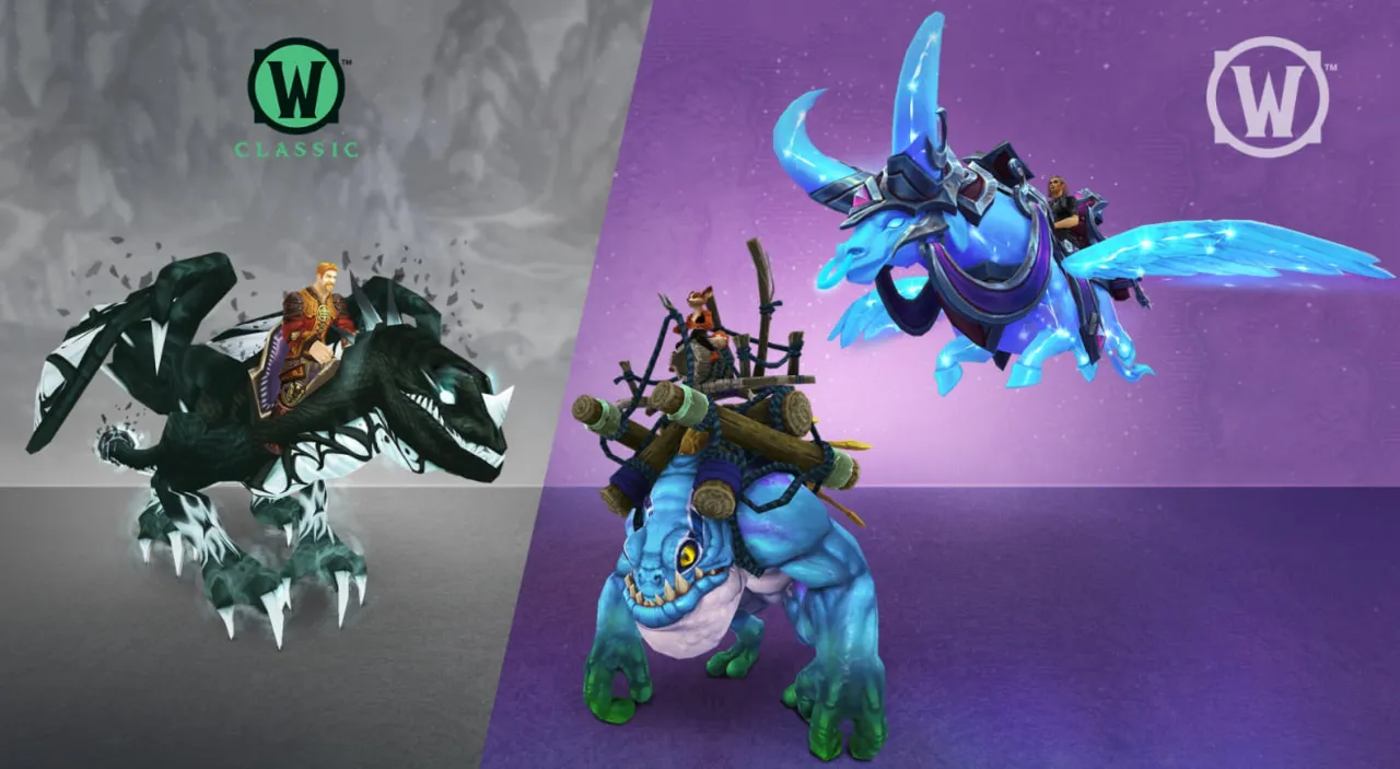 Код Маунты World of Warcraft с годовой подписки 2025